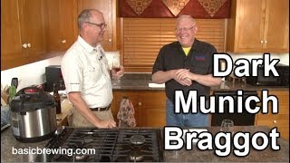 Dark Munich Braggot  Basic Brewing Video  June 22 2018 [upl. by Ybsorc318]