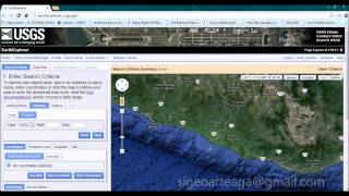 ¿Cómo descargar imágenes LANDSAT 8  Sentinel 2A desde Earth Explorer [upl. by Sletten590]