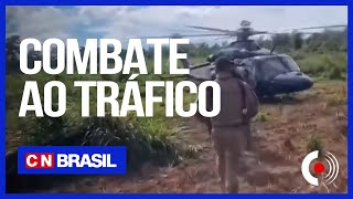 Operação da Polícia Federal combate tráfico de drogas em grajaú [upl. by Ameer]