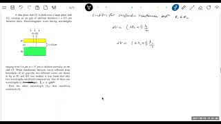 15 WAVE OPTICS  interference in thin film  Physics class 12  JEE Advanced [upl. by Natalee121]