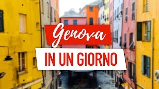 VISITARE GENOVA IN UN GIORNO Le 10 Cose da Vedere a Piedi in Un Giorno [upl. by Aliber]