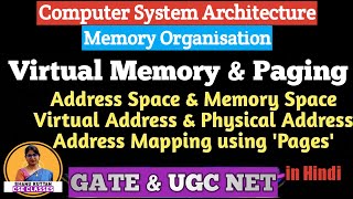 L314 Virtual Memory amp Paging  Complete Concept  Memory Organisation  COA  Shanu Kuttan [upl. by Olympie]