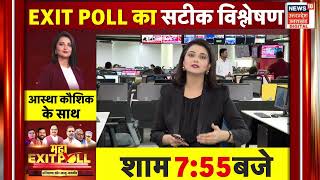 News 18 EXIT POLL EXIT POLL का A TO Z विश्लेषण  Haryana Election 2024  BJP  Congress  AAP [upl. by Cordeelia]