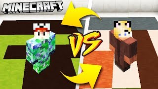 CREEPER VS VILLAGER  MINECRAFT  Vito VS Bella [upl. by Gudrun755]