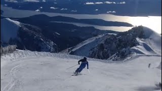 Skiiing in Cerro Catedral Alta Patagonia Argentina 🇦🇷 with Gaspi 👍⛷ [upl. by Zales]