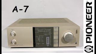 Pioneer A7 198082年発売 [upl. by Willdon]