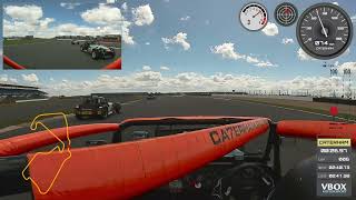 Caterham Academy 2024  Silverstone Race  0230738 P10 [upl. by Ahseined]