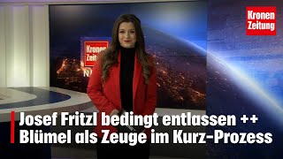 Josef Fritzl bedingt entlassen  Blümel als Zeuge im KurzProzess [upl. by Meda]