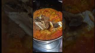 Egusi soup and pounded yam food cooking [upl. by Nosauq]