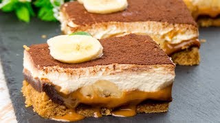 Cheesecake cu banană – un desert fascinant ce cucerește imediat  SavurosTV [upl. by Mckale]