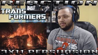 Transformers Prime Season 3 Episode 11  Persuasion  REACTION [upl. by Melisenda607]