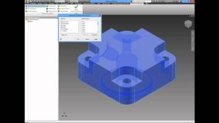 Feature Recognition to Autodesk Inventor [upl. by Lamond]