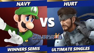 Sumabato 50 TOP 8  Navy Luigi Vs Hurt Snake Smash Ultimate  SSBU [upl. by Ahiel897]