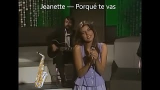 Jeanette  Porqué te vas  Altsax Cover [upl. by Ainafetse]