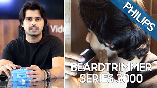 Philips Beard Trimmer Series 3000  BT320614 Review  Urdu Hindi [upl. by Pogah]