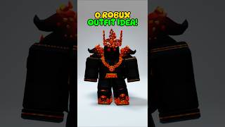 0 Robux Outfit Idea Free Items amp UGC Only ❤️ shorts roblox [upl. by Yeorgi152]