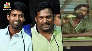 Im now Pushpa Purushan not Parotta Soori  Robo Shankar and Soori Comedy Speech at Audio Launch [upl. by Furnary64]