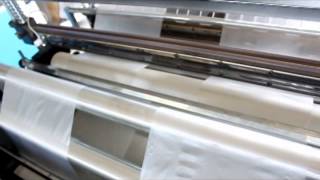 MDL32S  Double layer flat bags  Tshirt bags making machine TUN0225 [upl. by Krasner]