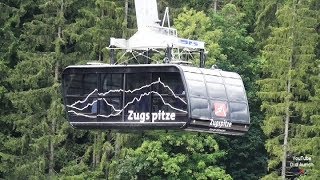 Zugspitzbahn Neue Seilbahn auf die Zugspitze Bayerische Zugspitzbahn Seilbahn Zugspitze Eibsee [upl. by Pammi273]