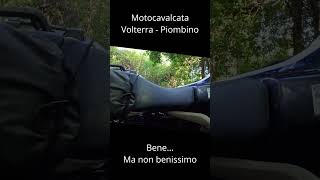 Bene ma non benissimo Cadute alla motocavalcata Volterra Piombino inmoto365 [upl. by Hildy]