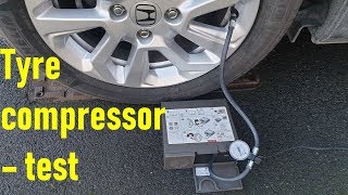 Tyre compressor  test [upl. by Adla977]