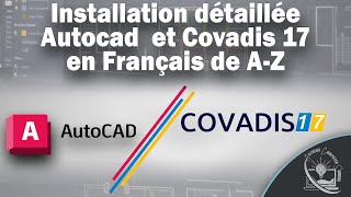 installation détaillée Autocad et Covadis 17 en français de AZ [upl. by Assenahs]