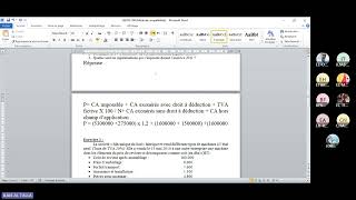 Fiscalité de lentreprise 2023 La régularisation de la TVA TP [upl. by Clerk]