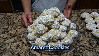 Italian Grandma Makes Amaretti Cookies [upl. by Arres]