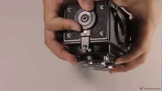 Yashica Mat 124G Unloading Film HD [upl. by Imas]