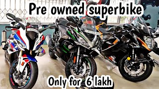 😱Emi facility cheapest superbike marketzx10rhayabusabmws1000rrjoysbikepoint [upl. by Juetta192]