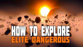 Elite Dangerous  How to Explore Long Distance Travel Rare Moons and Nebula [upl. by Glory]