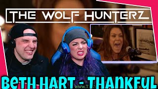 Beth Hart  Thankful Live at Inas Nacht THE WOLF HUNTERZ Reactions [upl. by Nyrac]