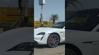 Porsche Taycan carspotting automobile fortheloveofcars luxurycar ytshorts [upl. by Sergio]