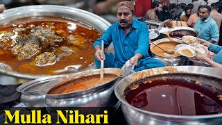 Mulla Nihari pe Pehli Sehri  Ramzan Night in Karachi PIB Colony  Street Food of Pakistan [upl. by Elumas]