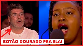 Simon dá BOTÃO DOURADO para a música mais DIFÍCIL do mundo  Got Talent Legendado [upl. by Aerdnael360]