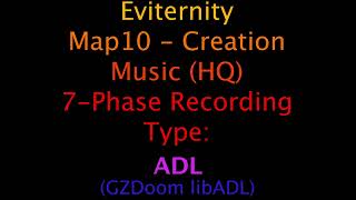 quotCreationquot  Eviternity OST GUSFluidsynthADLArachnoSC55 HQ Map10 [upl. by Yoc911]