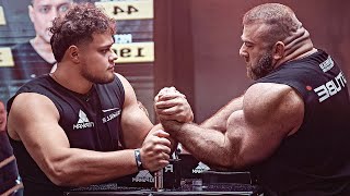 SCHOOLBOY VS BIG VALERA  ARM WRESTLING SUPER MATCH 2024 [upl. by Enyawad733]