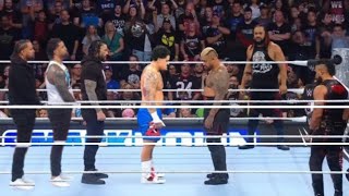 Zilla Fatu Debuts WWE 2024 and confront Solo Sikoa🤯Zilla Fatu wwe debut smackdown highlights wwe [upl. by Dareece]