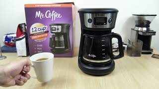 How to Use Mr Coffee® 12Cup Stainless Programmable Coffeemaker  EBX [upl. by Fennelly]