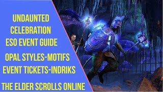 ESO Undaunted Celebration Event Guide 2023 [upl. by Ardnalahs]