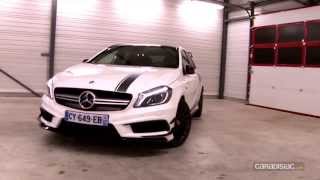 Essai Mercedes A45 AMG par Soheil Ayari [upl. by Whitman431]