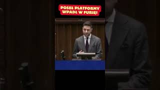 Zdumiewająca furia posła Platformy polityka polskapolityka sejm shorts [upl. by Gaspard]