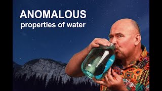 Anomalous properties of water [upl. by Dita]