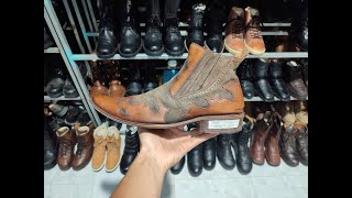 Tiệm Giày Si 65 Cần Thơ Giày si boots Cowboy  Lính  zip hàng hiệu ngày 18102024 [upl. by Eceined978]