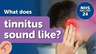 What does tinnitus sound like Ringing cracking buzzing examples [upl. by Patti]