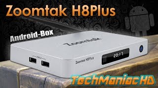 Zoomtak H8 Plus  Android TV Box 2GB RAM 16GB AmLogic S905X [upl. by Rentsch]