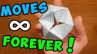 How To Make a Paper MOVING FLEXAGON  Fun amp Easy Origami [upl. by Inalel]