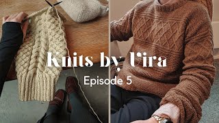 New exciting yarn and cast on  Knits by Vira  Ep 5 [upl. by Yhtuv166]