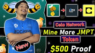 Mine 500 Token🔥 HoneyGain Jumptask Withdraw Celo Network🤑  Mine More 30 In Honeygain 😍 [upl. by Teerprah]