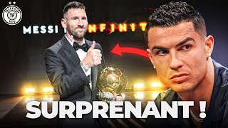 La réaction SURPRENANTE de Cristiano Ronaldo au Ballon dOr de Messi 🤔  La Quotidienne 1406 [upl. by Andrei145]